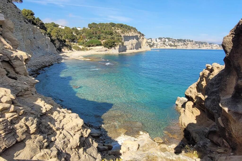 Casa Caledonia - Appartement Dans Villa Avec Jardin Arbore Et Piscine A 500 M De La Mer Benissa Eksteriør bilde