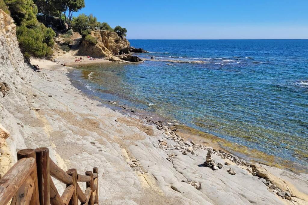 Casa Caledonia - Appartement Dans Villa Avec Jardin Arbore Et Piscine A 500 M De La Mer Benissa Eksteriør bilde