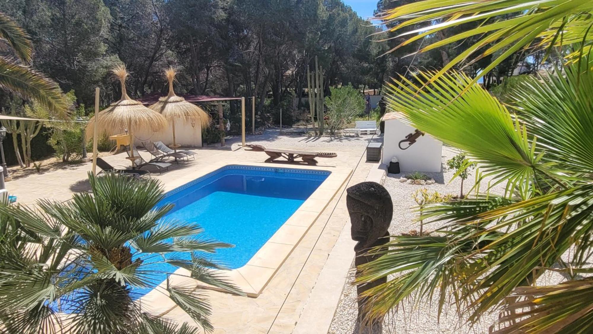 Casa Caledonia - Appartement Dans Villa Avec Jardin Arbore Et Piscine A 500 M De La Mer Benissa Eksteriør bilde